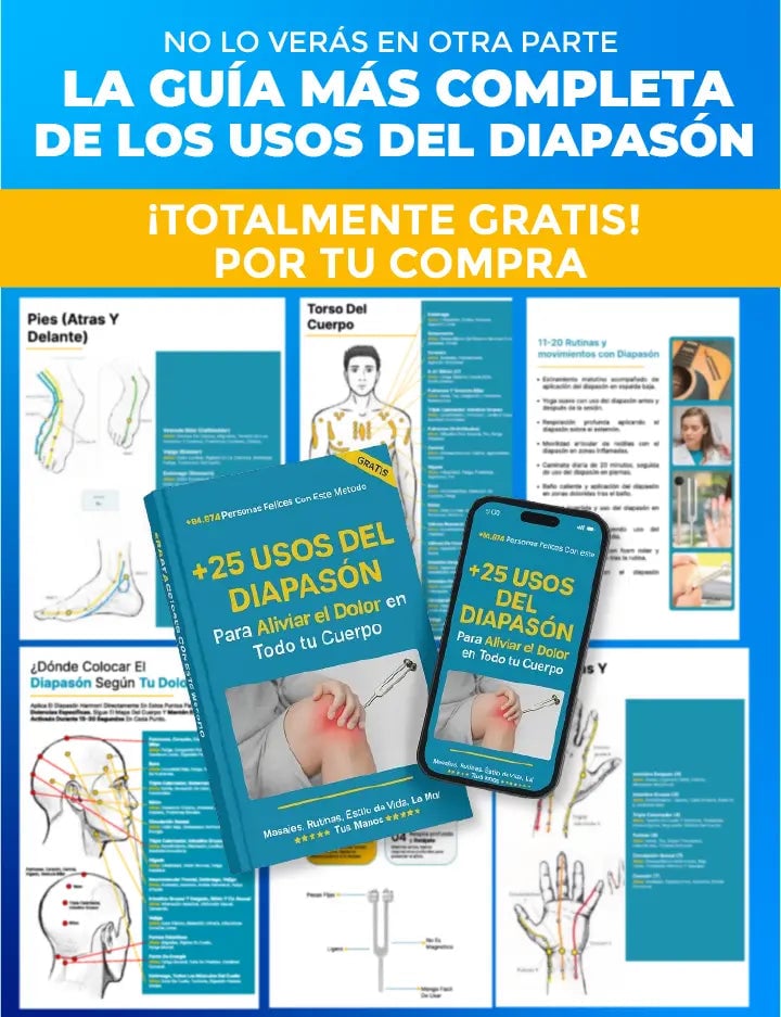 ¡ÚNICO EN GUATEMALA! KIT DIAPASON TERAPEUTICO  + ENVIO GRATIS
