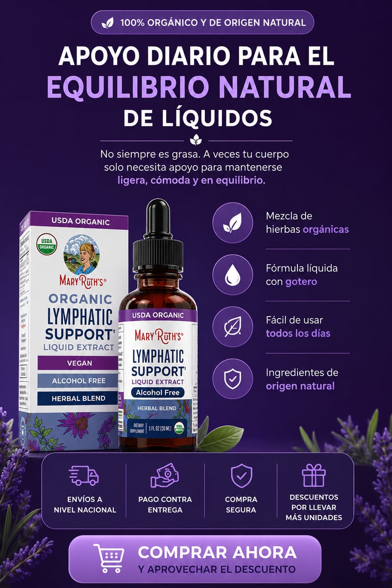 MaryRuth's Organic Lymphatic Support en gotas
