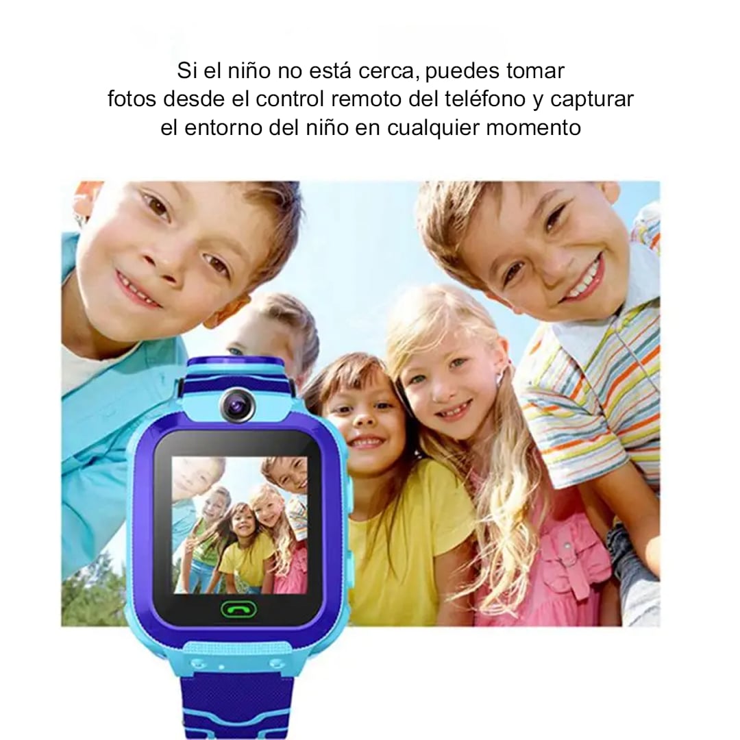 RELOJ INTELIGENTE Q12 PARA NIÑOS (SU SEGURIDAD ES PRIMERO) + ENVIO GRATIS🎁