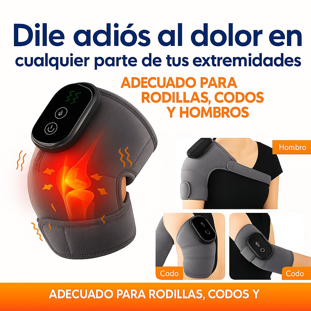 Masajeador Térmico® | Descansa y Alivia el Dolor Rápidamente + ENVÍO GRATIS🎁