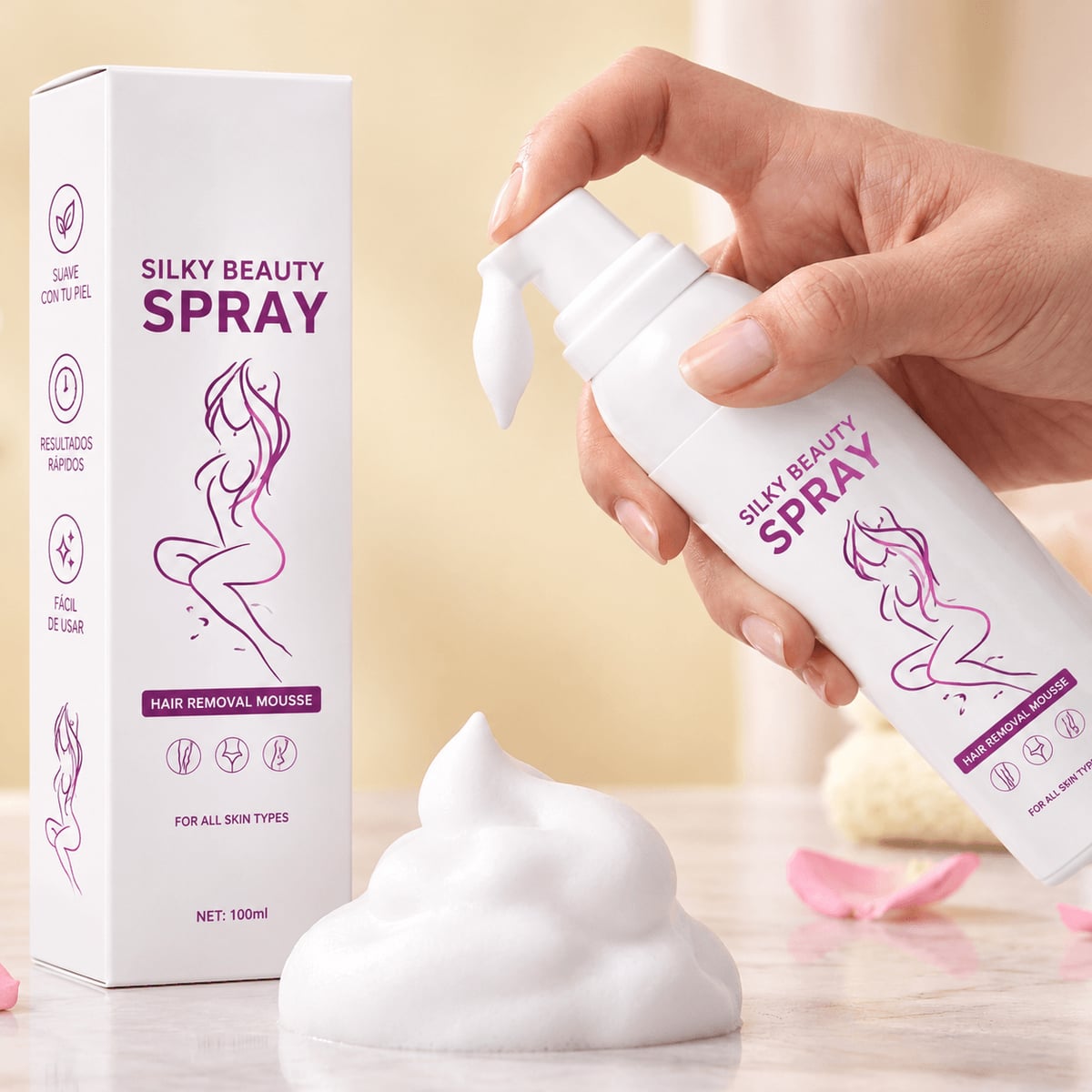 🧴✨Mousse Depilatorio Corporal🛁💖
