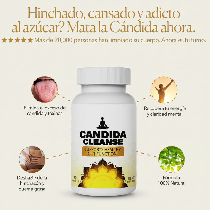 Candida Cleanse | Apoya tu bienestar digestivo