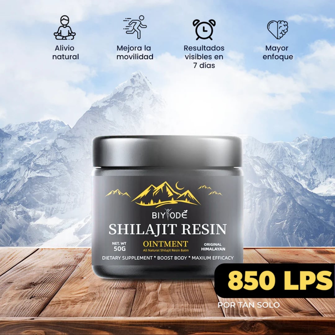 ⚡ Shilajit Ultra™ — Fórmula Potenciada para Vitalidad y Rendimiento Diario 💥✨