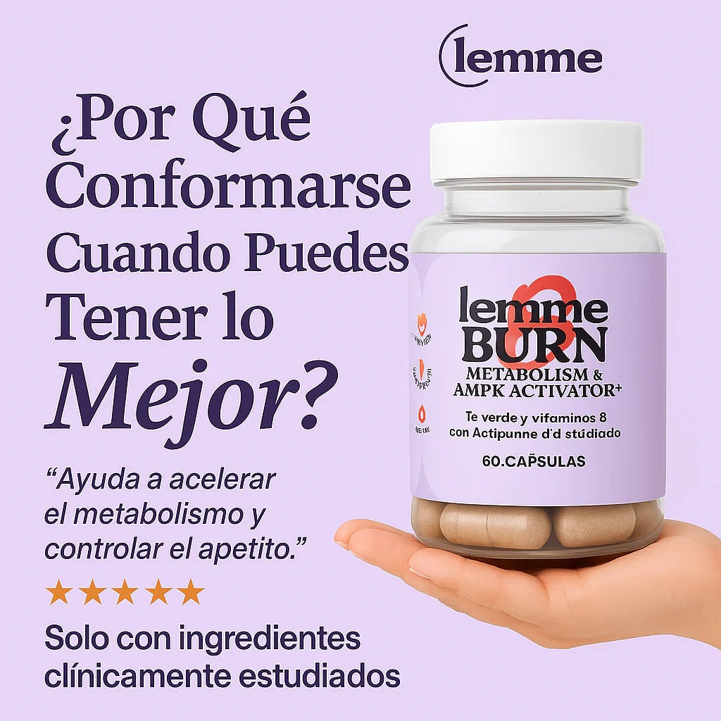 Lemme Burn - 🔥 Activa tu Metabolismo y Quema Grasa Naturalmente 💪✨