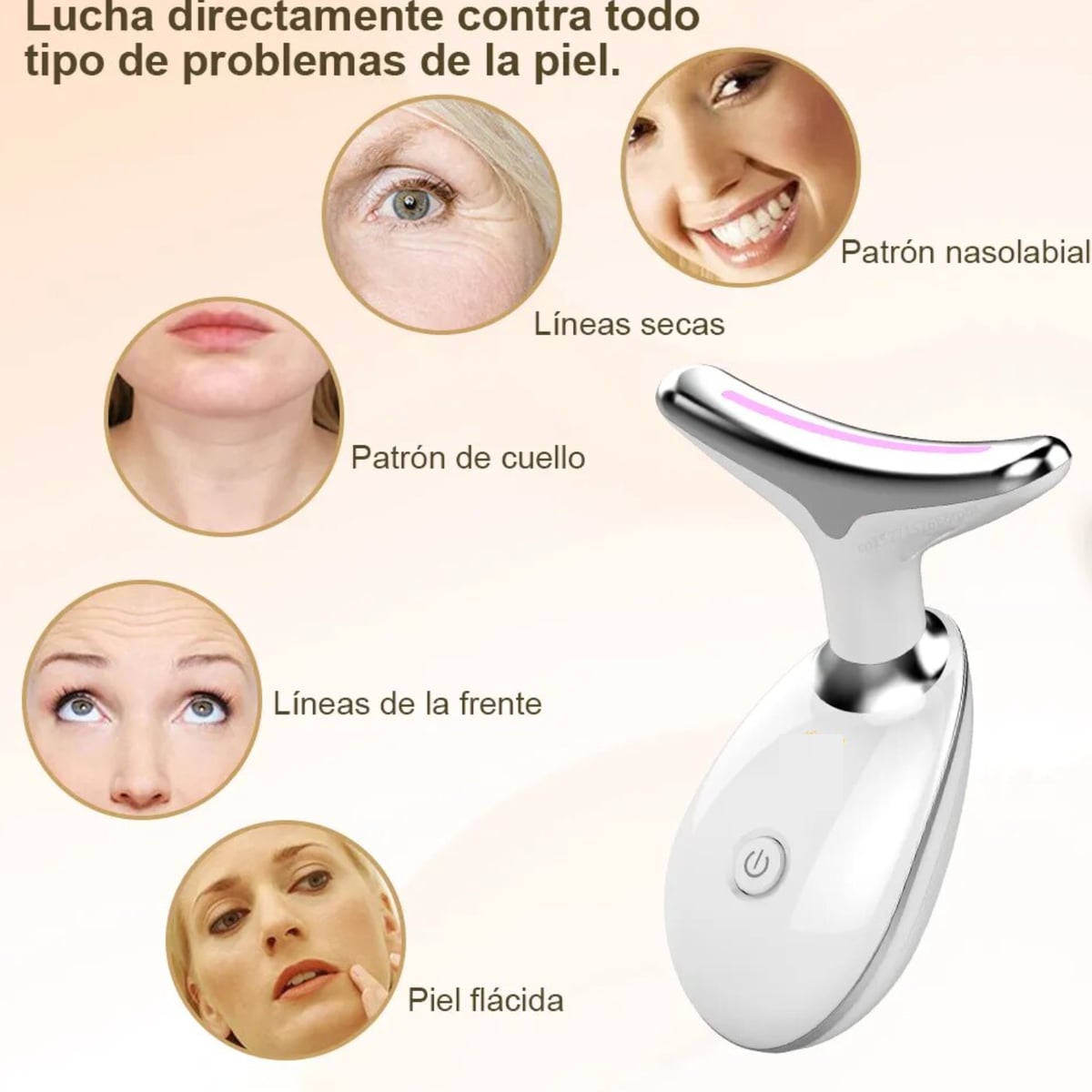 Skintec® Masajeador Facial Antiedad + Envio Gratis
