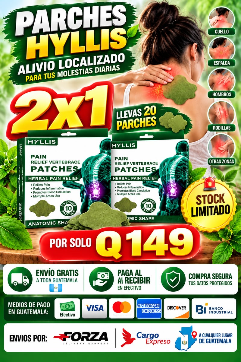 🌿 PARCHES HYLLIS: ALIVIO LOCALIZADO JUSTO DONDE MÁS LO NECESITAS 🎯💚+ENVIO GRATIS