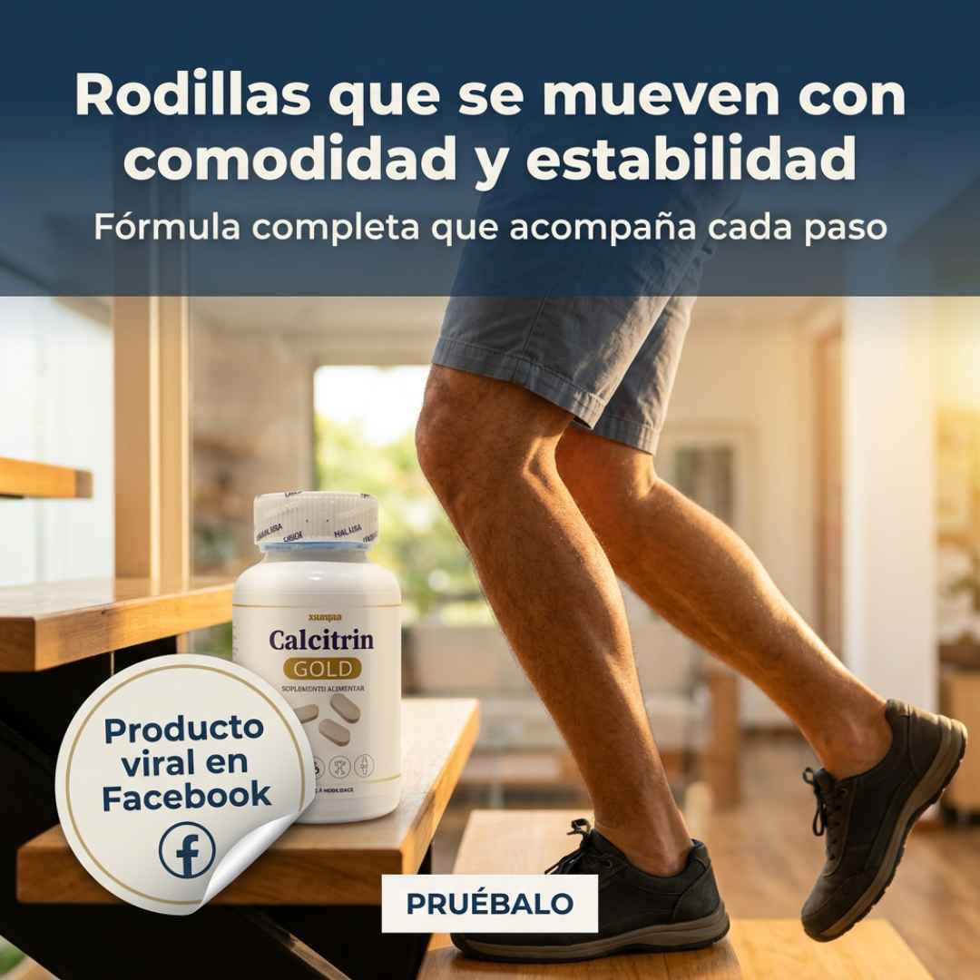 CALCITRIN GOLD - REFUERZA TU MOVILIDAD CADA DÍA