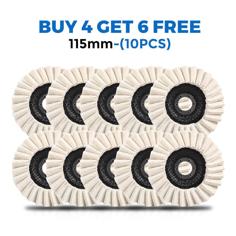 š„LAST DAY -BUY 1 GET 1 FREEš„Wool Felt Flap Polishing Disc