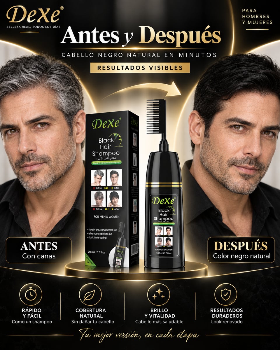 Shampoo Dexe Cubre Canas