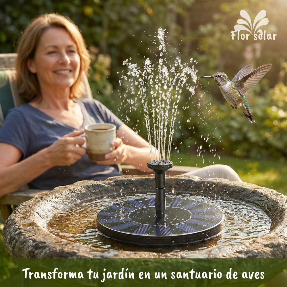 Fuente de Agua Solar