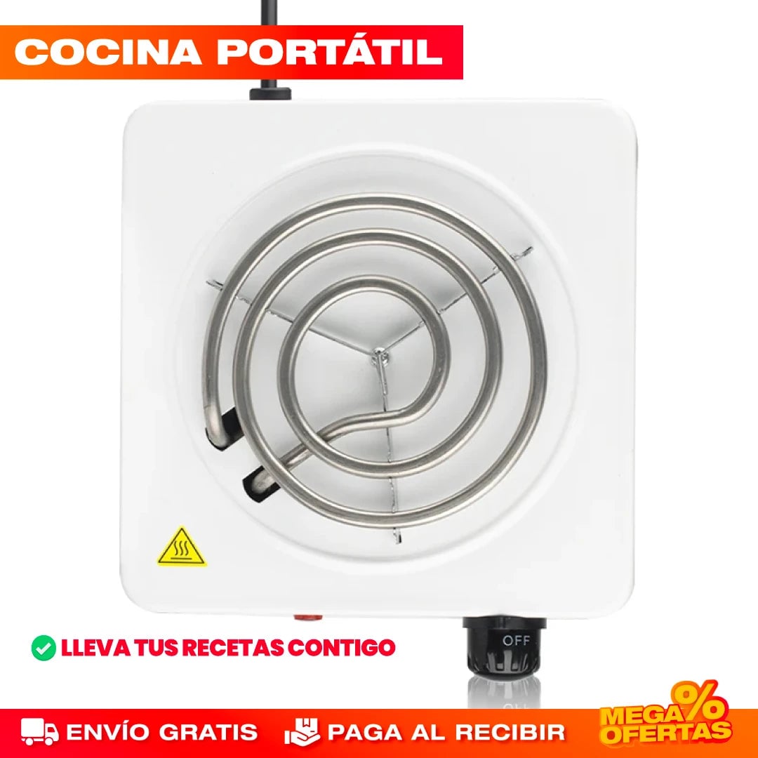 Estufa Eléctrica de Inducción – Cocina Rápido y Seguro Sin Gas