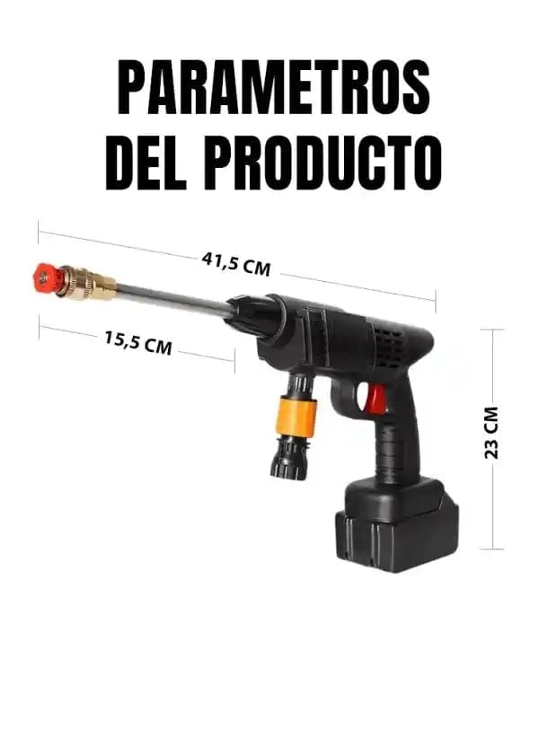 Hidrolavadora Inalámbrica  Boquilla 6 en 1