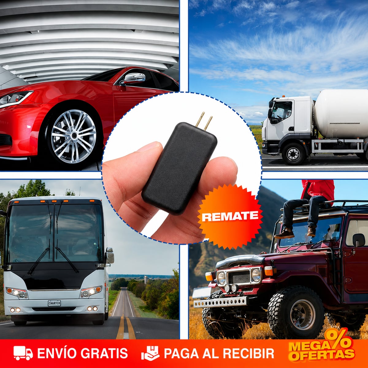 Kit x8 Detectores Diagnóstico Sistema Bolsa De Aire Para Vehículo