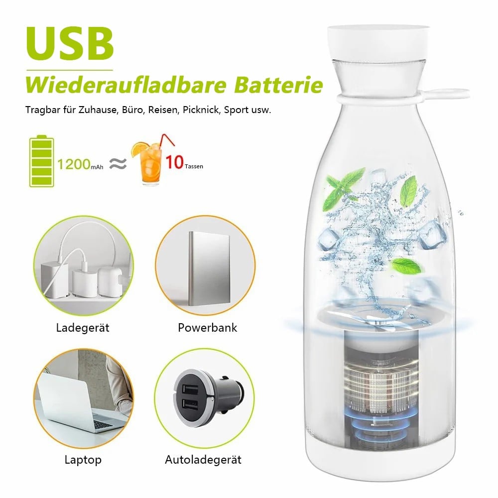 🔥 Ofertas especiales🔥 Extractor de jugo portátil más vendido | 🌟 ¡Disfruta de jugo fresco en cualquier momento y en cualquier lugar!