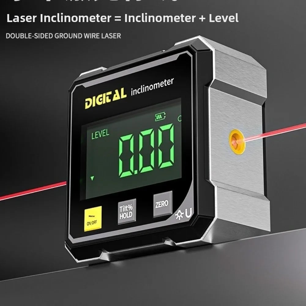 👷🏻Nivel Láser: Inclinómetro Digital📐
