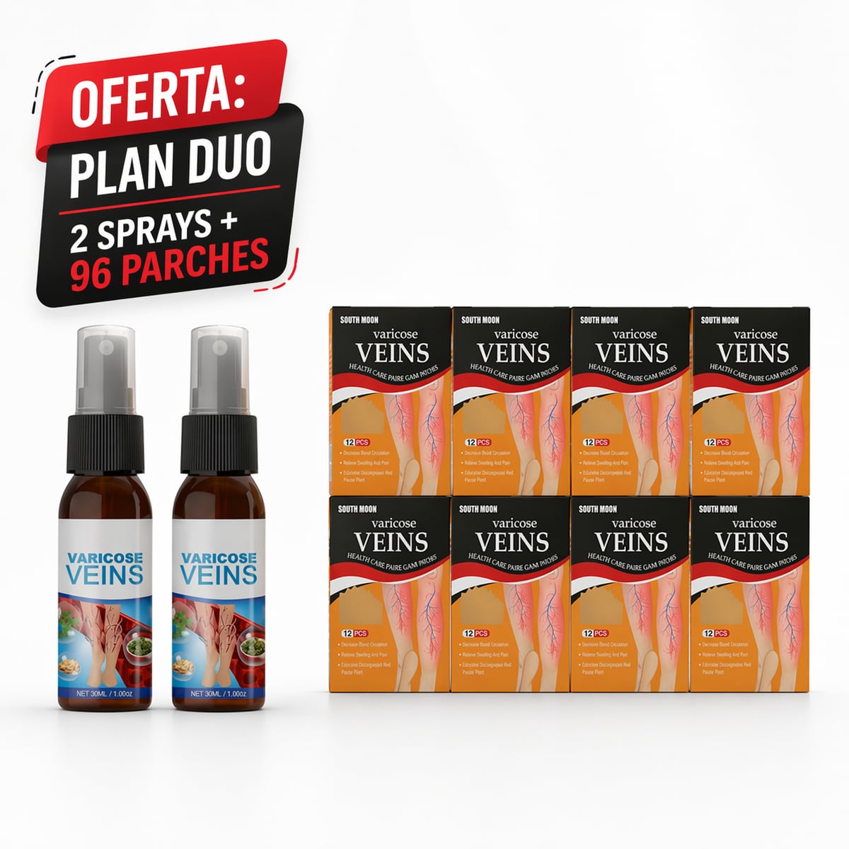 Kit Alivio Antivárices Tratamiento Dual
