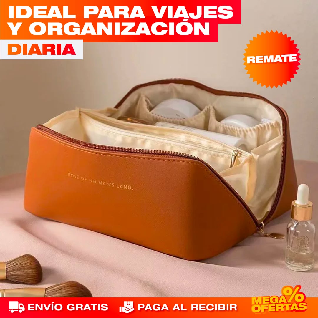COSMETIQUERA DE LUJO DE GRAN CAPACIDAD