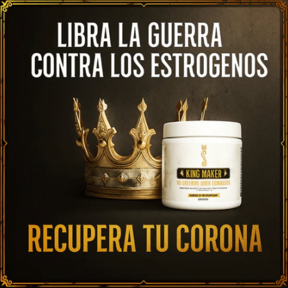 KING MAKER™ - POTENCIADOR DE TESTOSTERONA + ENVÍO GRATIS🎁