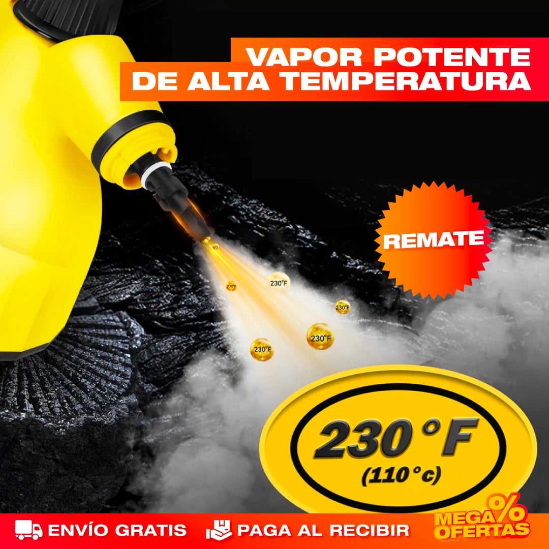LIMPIADOR A VAPOR PORTÁTIL