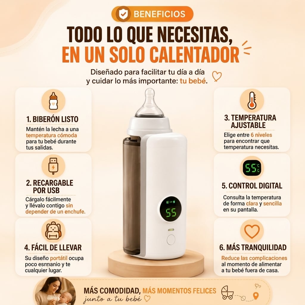 CALENTADOR DE BIBERONES **SUPER OFERTA SOLO ESTA SEMANA**