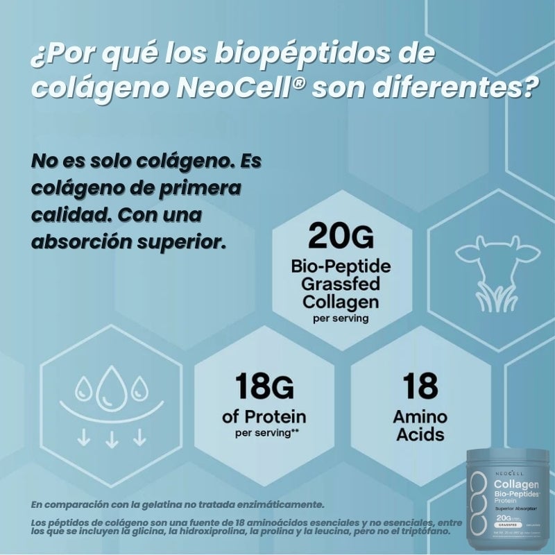 Neocell - Biopéptidos de colágeno en polvo