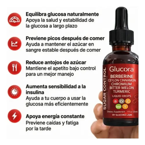 ¿Los antojos de dulce te ganas? Conoce Glucora