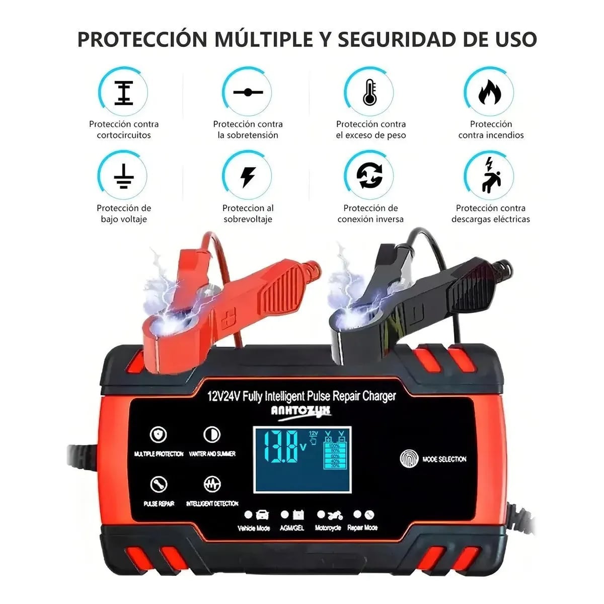 ¿TE HAS QUEDADO VARADO? ¡NO MÁS! - Cargador de Baterías + ENVÍO GRATIS