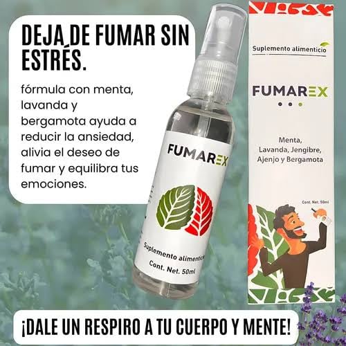 FUMAREX - Deja de fumar sin sentir ansiedad + Envío gratis OFERTA UNICA 🚭❤️