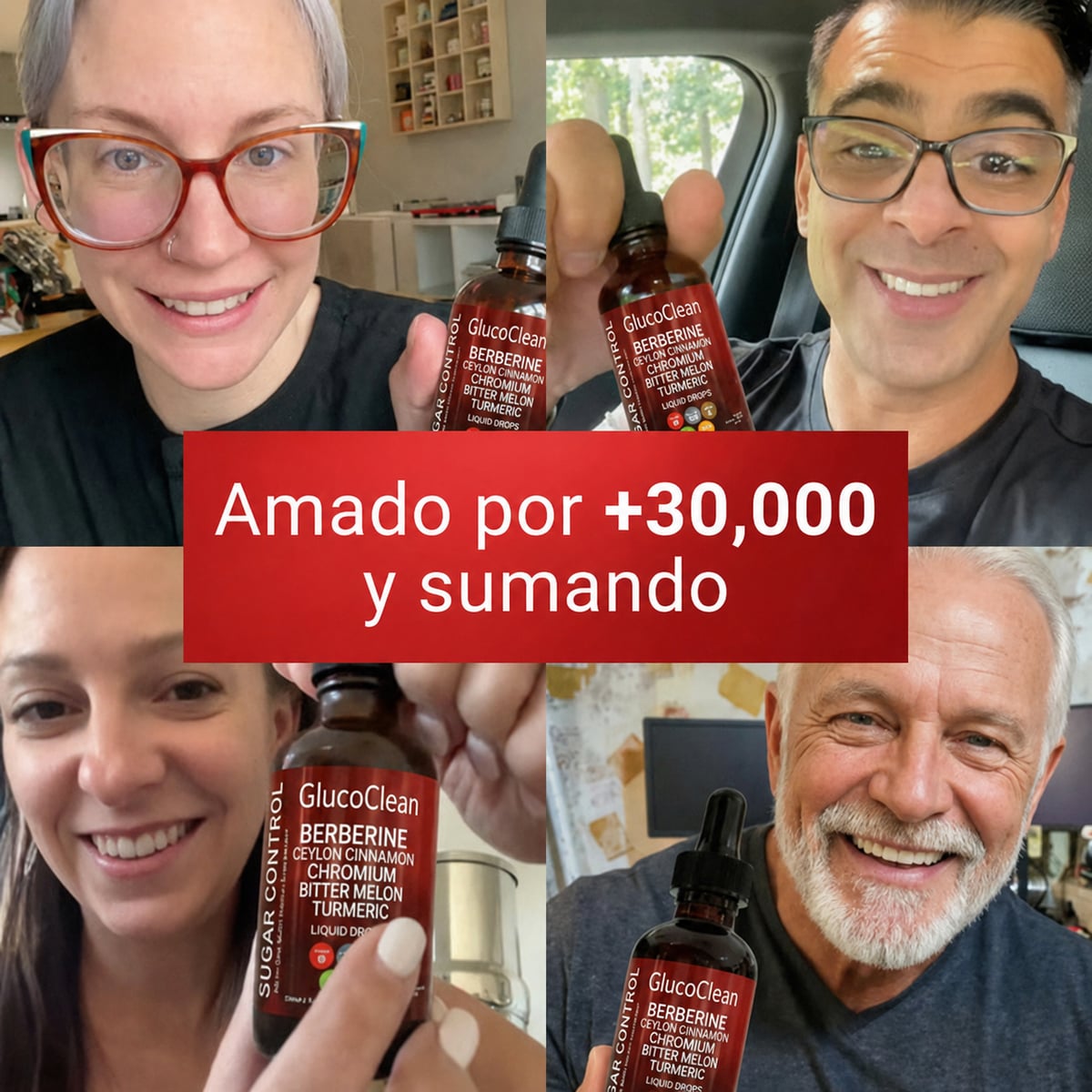 Gluco Clean™ 30 ml | Controla el Azúcar y Protege tu Corazón+ Envio Gratis