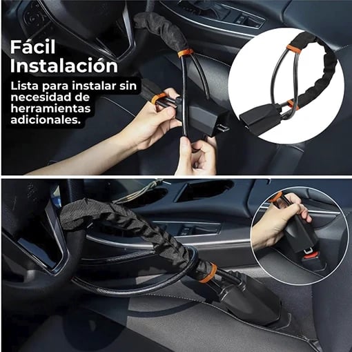Candado ANTI ROBO 🚘⚡ ¡Evita el robo de tu carro!