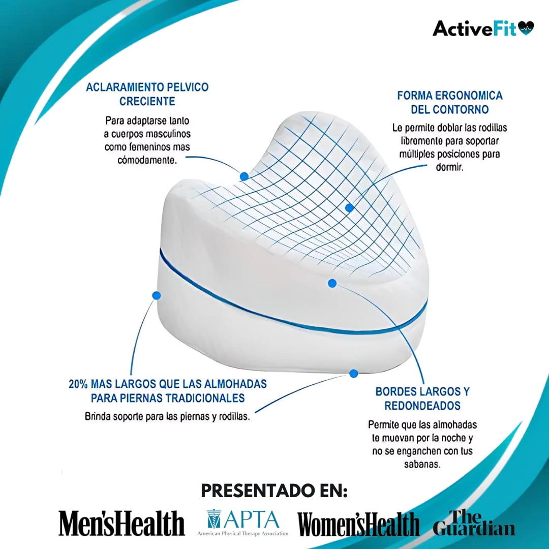 Almohada de Alineación ortopédica para piernas | Alivia el dolor del Nervio Ciático desde la Primera Noche + ENVIO GRATIS