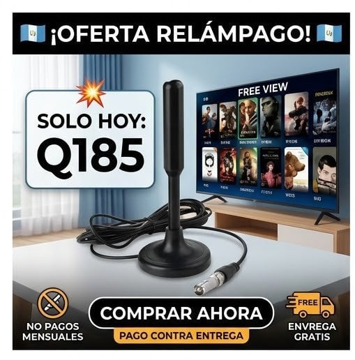 Antena TDT | TV Digital Ultra HD | Canales Gratis