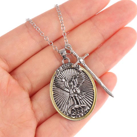 Protección Celestial Garantizada🙏 - Medalla Bendita del Arcángel Miguel ✨
