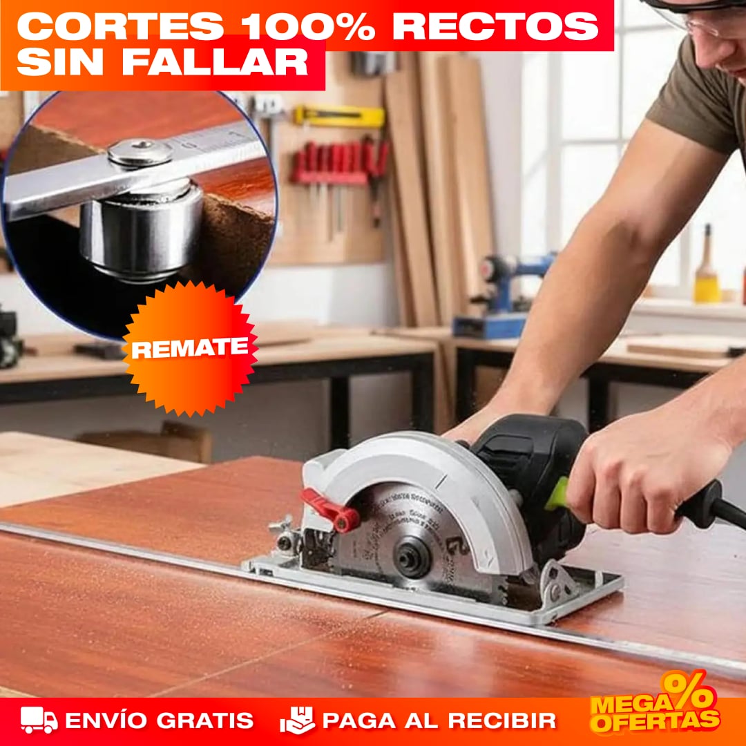 Guía de Corte para Madera – Cortes Rectos Perfectos