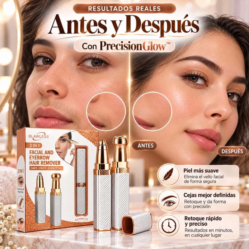 Precision Glow Depilador 2 en 1