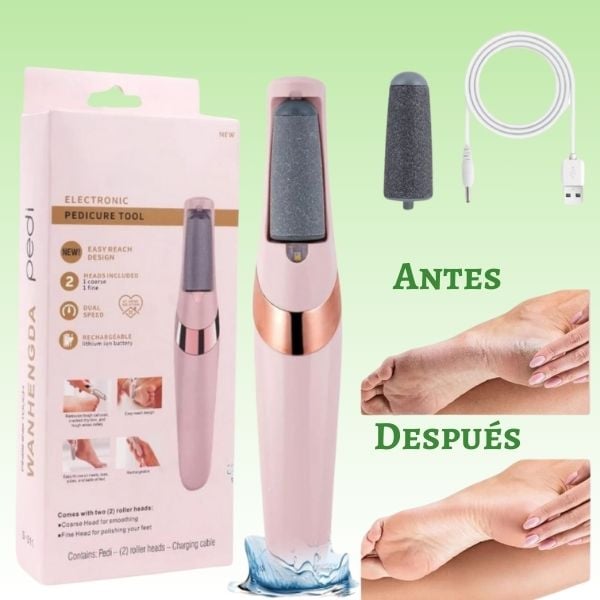 ULTIMAS UNIDADES ✨PediLuxe® - Quita Callos Eléctrico👣 + ENVÍO GRATIS