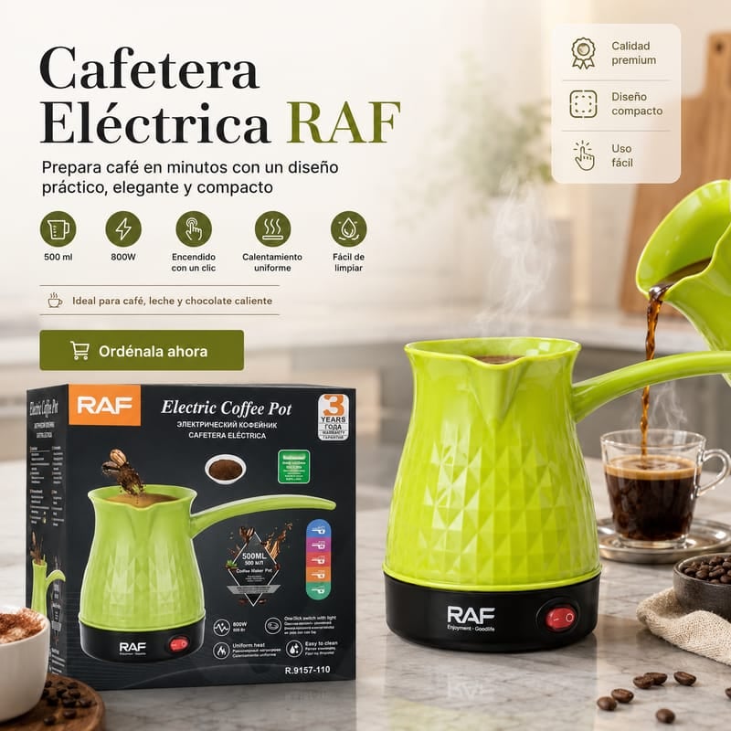 CAFETERA ELECTRICA - MODELO TURCO
