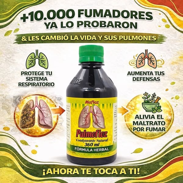 PULMOFLOZ™ | Desinflama y Limpia tus Pulmones de Forma Natural + Envío Gratis 🎁