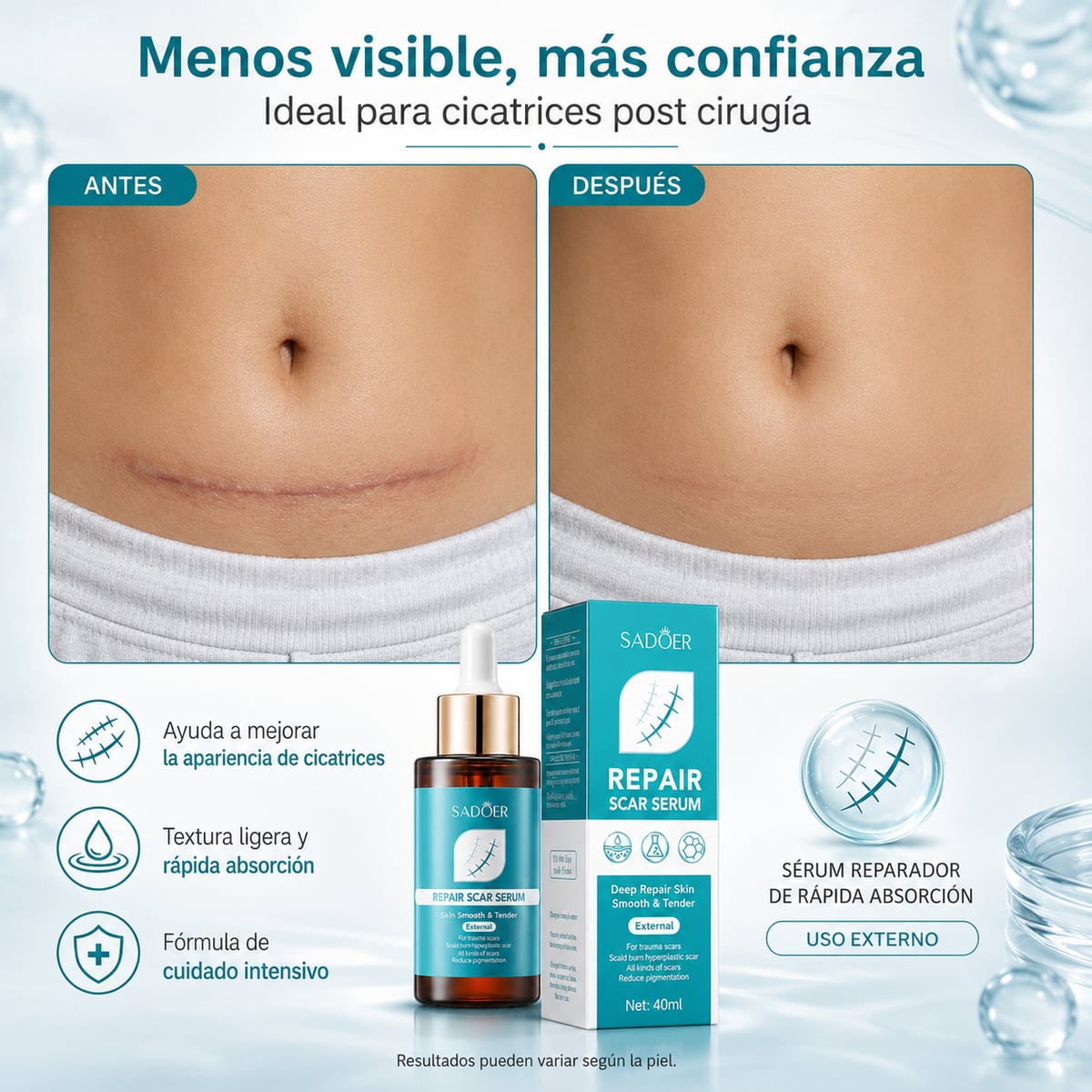 Serum Eliminador de Cicatrices