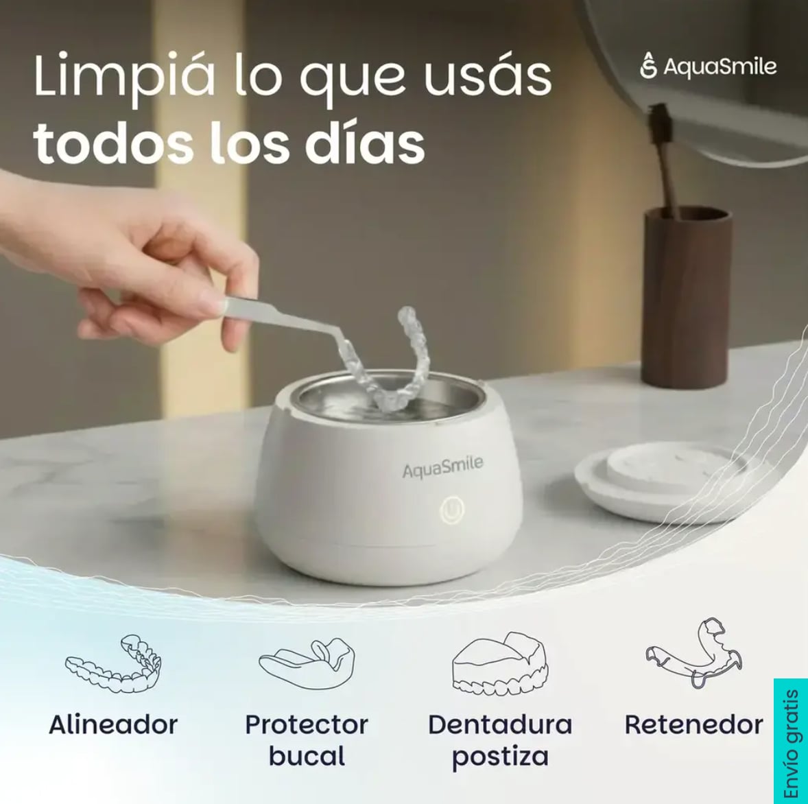 CLEANWAVE — Limpieza Ultrasónica Profesional en Casa + ENVIO GRATIS 🇬🇹