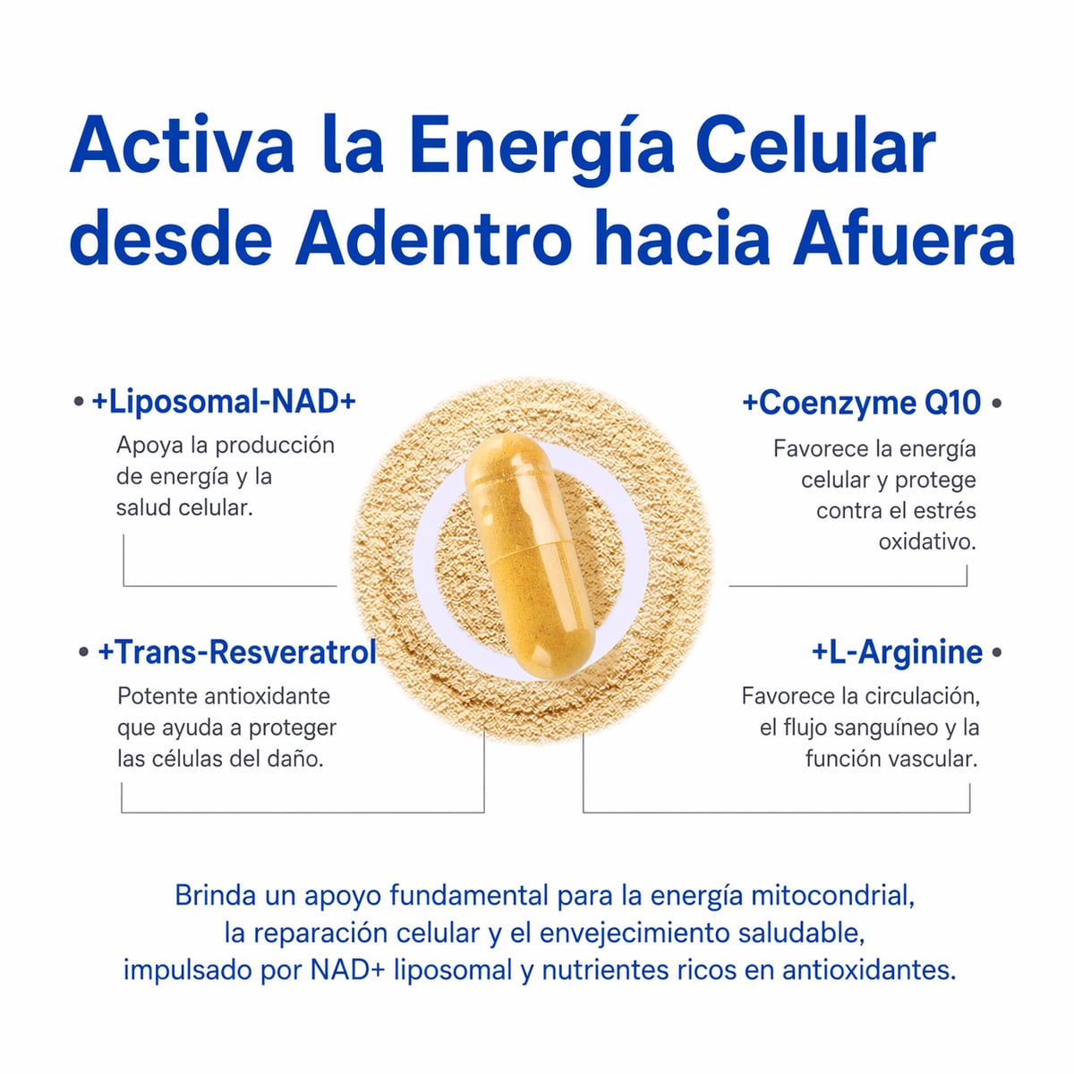 NAD+ SELERB BOOSTER Energía, potencia y vitalidad masculina total