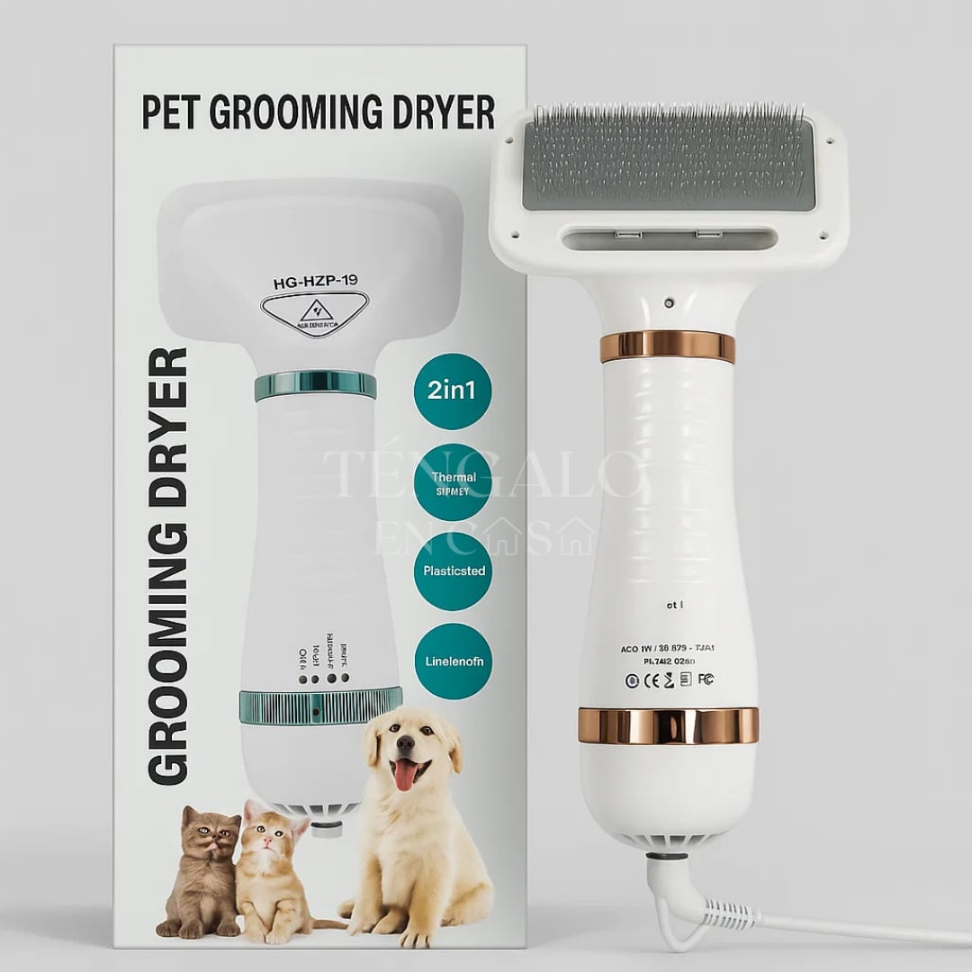 CEPILLO SECADOR PARA MASCOTAS - ULTIMAS UNIDADES🐶
