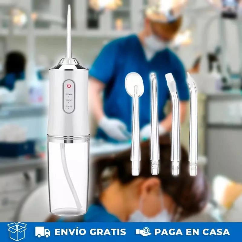 Irrigador Bucal Eléctrico Cuidado Bucal Sin Complicaciones