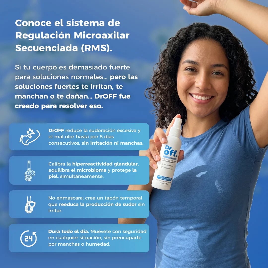 Dr.OFF Tratamiento Contra El Sudor