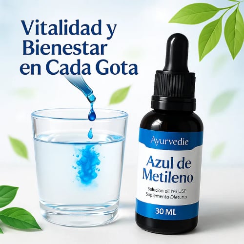 Azul de Metileno Puro 30ml - CONCENTRACION TOTAL🧠