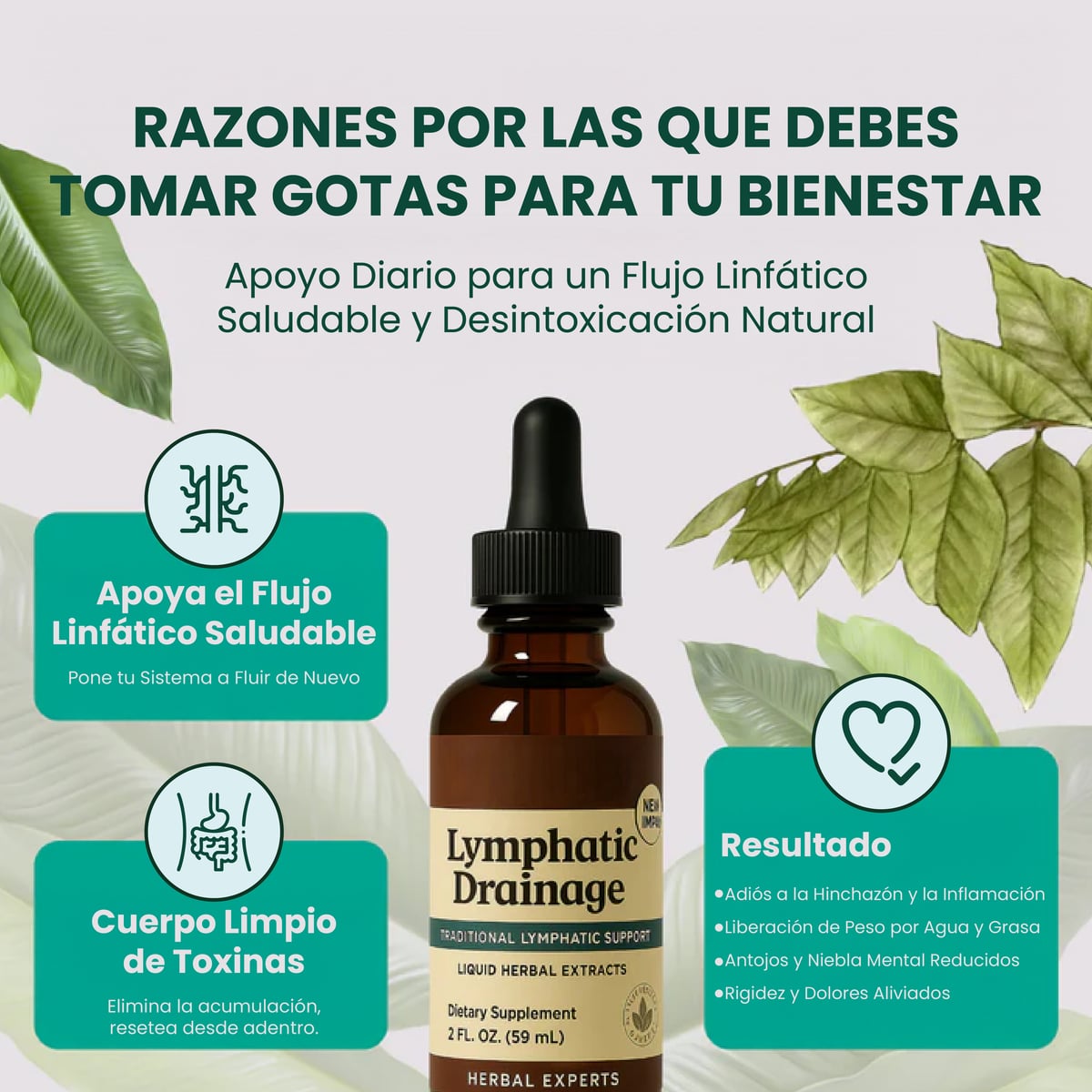 Lymphatic Drainage™ Elimina Lo Que Tu Cuerpo Ya No Necesita