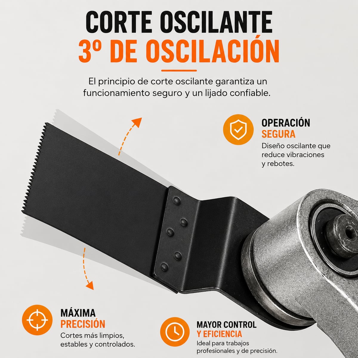 MULTICORTE PRO™ | Adaptador Multifunción 3 en 1 para Amoladora 🪚