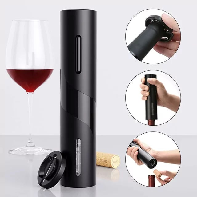 VinoPro™ Kit Eléctrico Profesional para Abrir Vinos