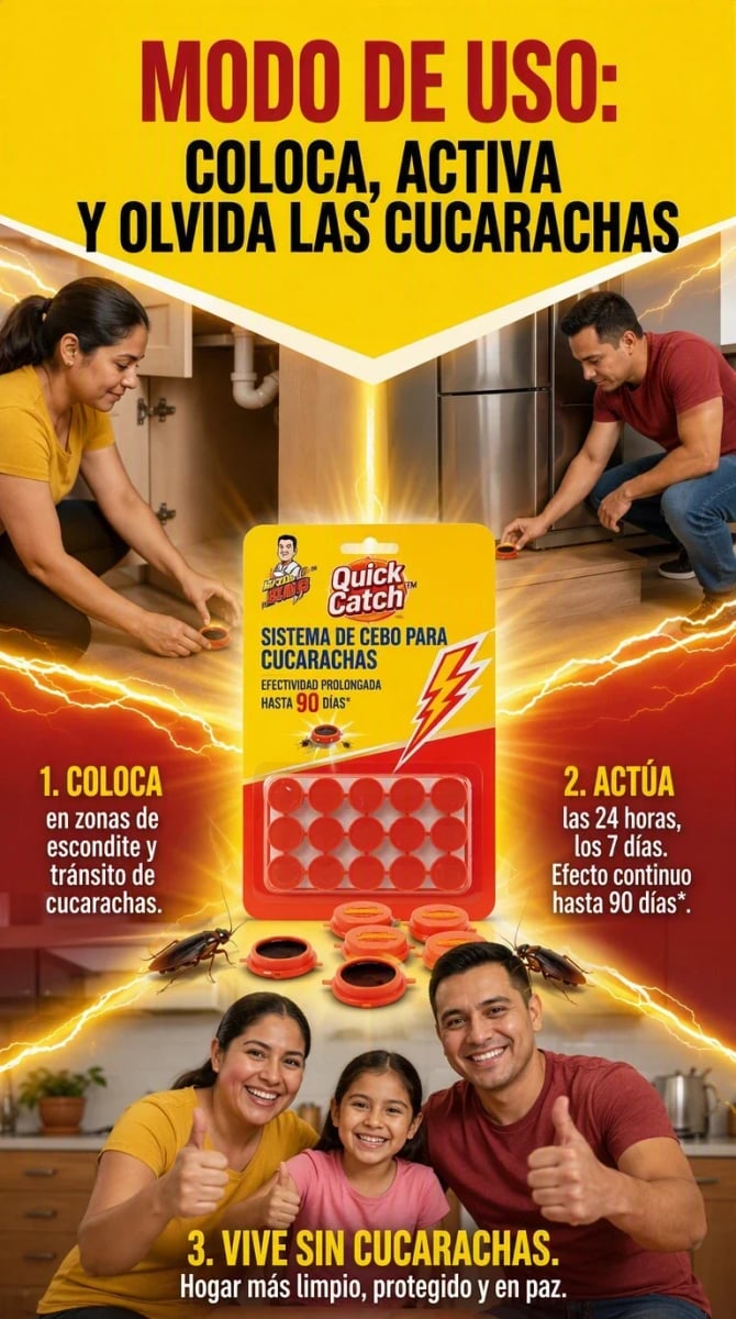 KIT CEBO X10 EXTERMINA CUCARACHAS