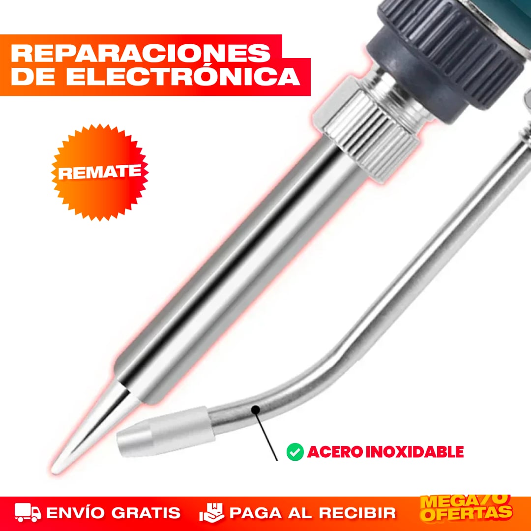 PISTOLA DE SOLDADURA DE ESTAÑO ELÉCTRICA